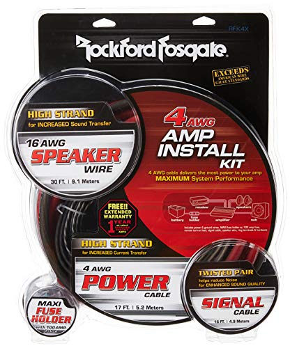 Algopix Similar Product 15 - Rockford RFK4X 4 AWG Complete Amplifier