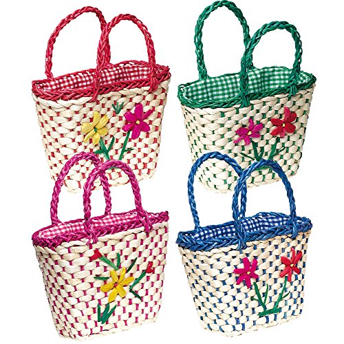 Algopix Similar Product 2 - Tobar Flower Woven Basket