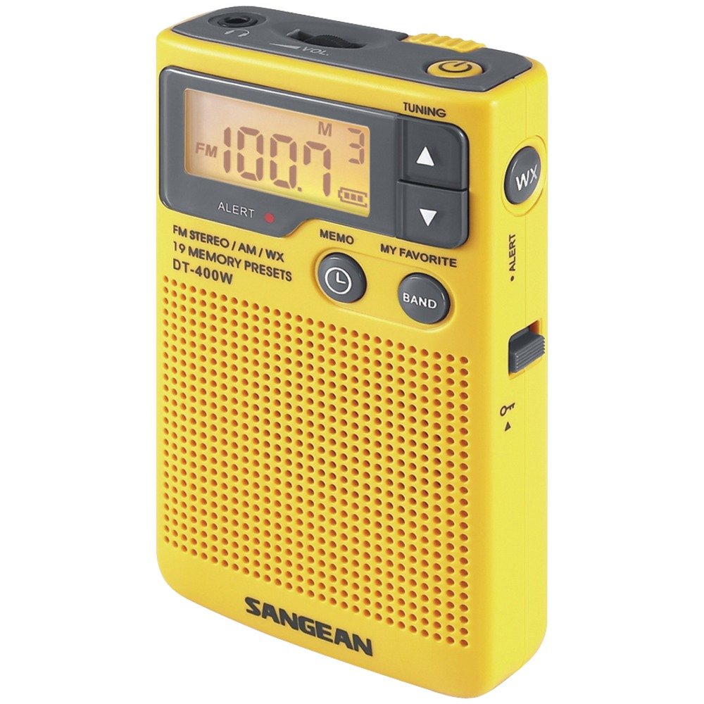 Algopix Similar Product 6 - Sangean DT400W Weather Alert Pocket