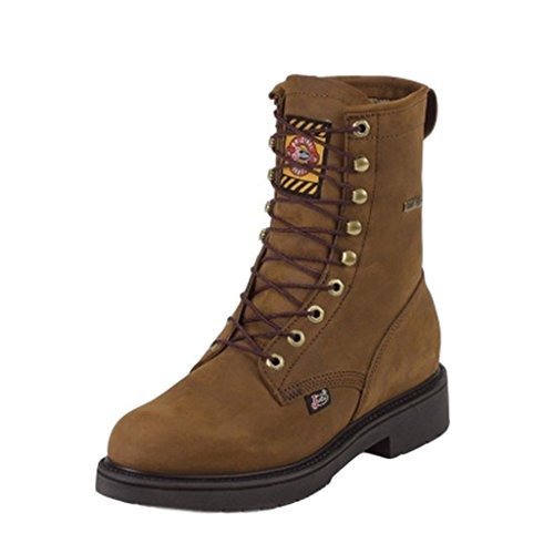 Algopix Similar Product 19 - Justin Mens GoreTex Lace Up 8in Work