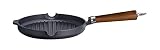 Algopix Similar Product 16 - Grill pan with Beechwood handle and