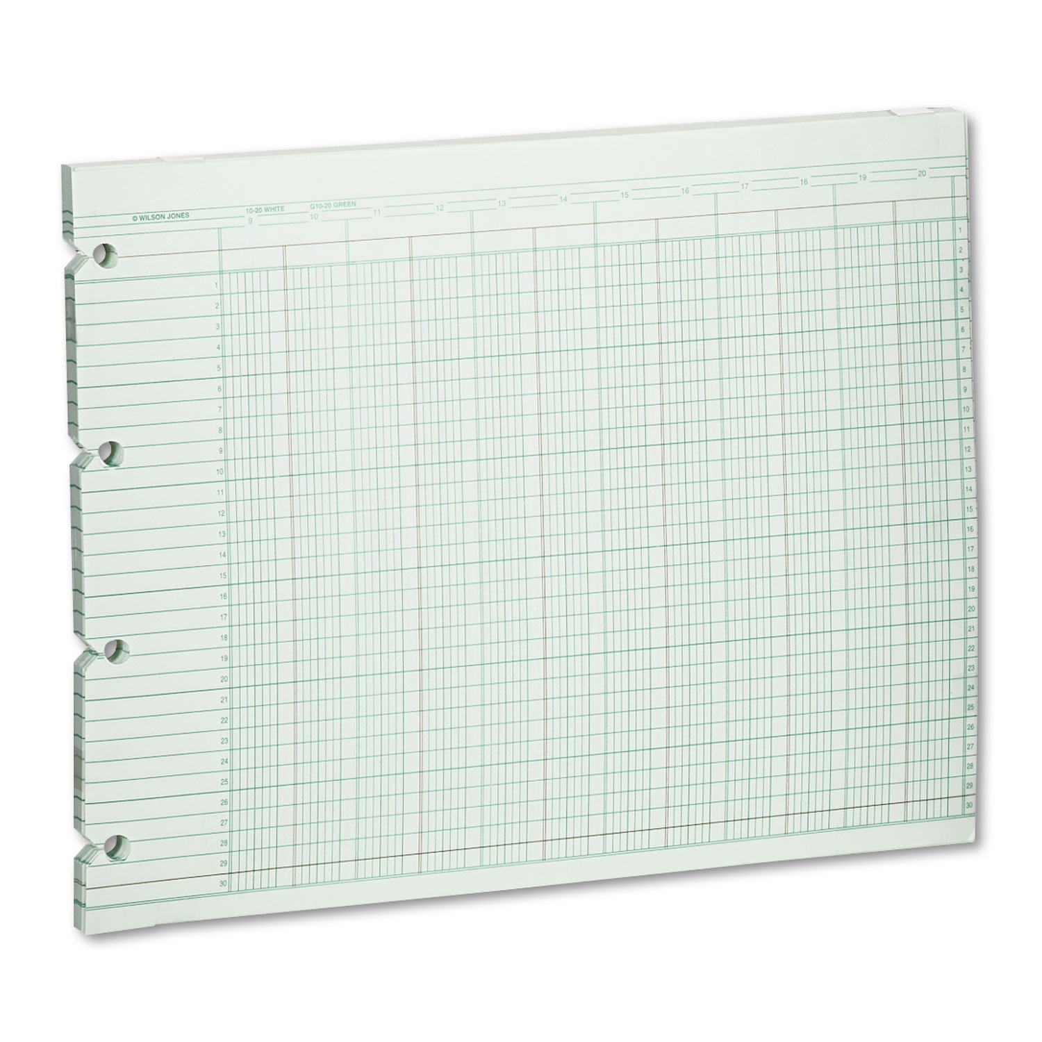 Algopix Similar Product 9 - Wilson Jones G1020 Accounting Sheets