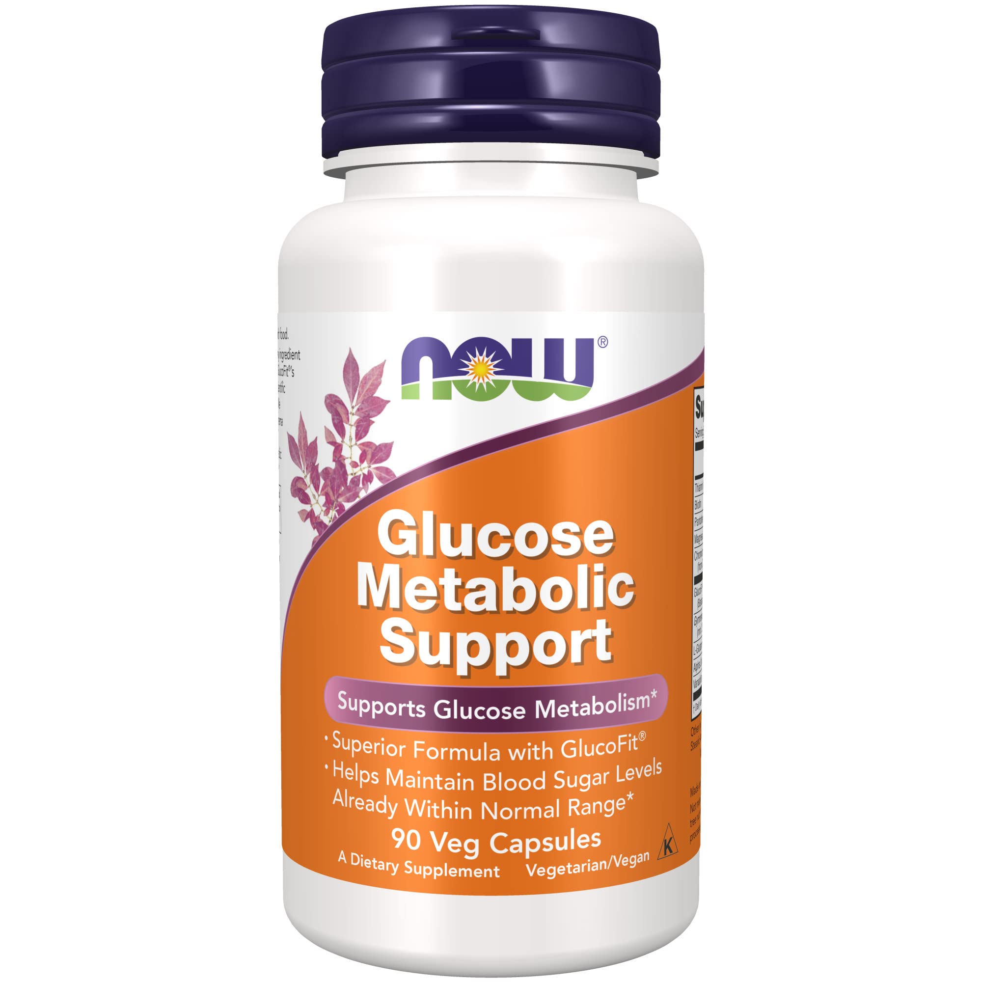 Algopix Similar Product 16 - NOW Supplements Glucose Metabolic