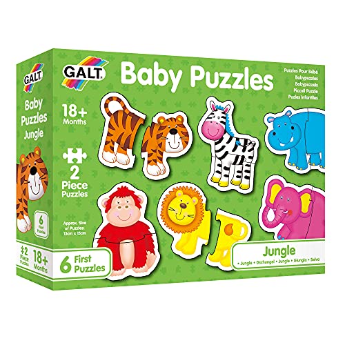 Algopix Similar Product 9 - Galt Toys, Baby Puzzle - Jungle