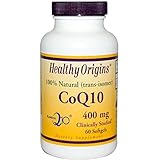 Algopix Similar Product 12 - Healthy Origins COQ10 GELS 400 MG  60