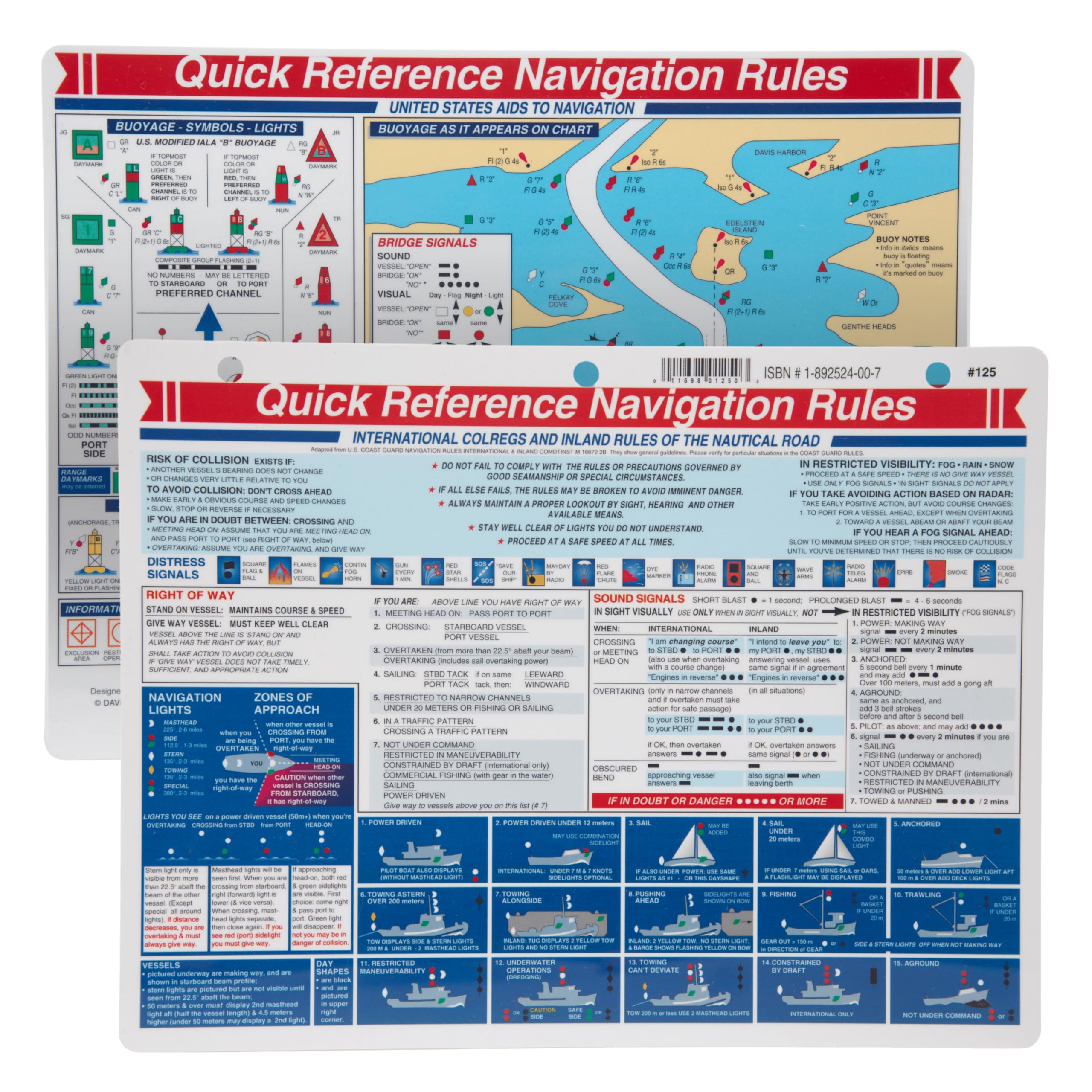 Algopix Similar Product 8 - Davis Quick Reference Navigation Rules