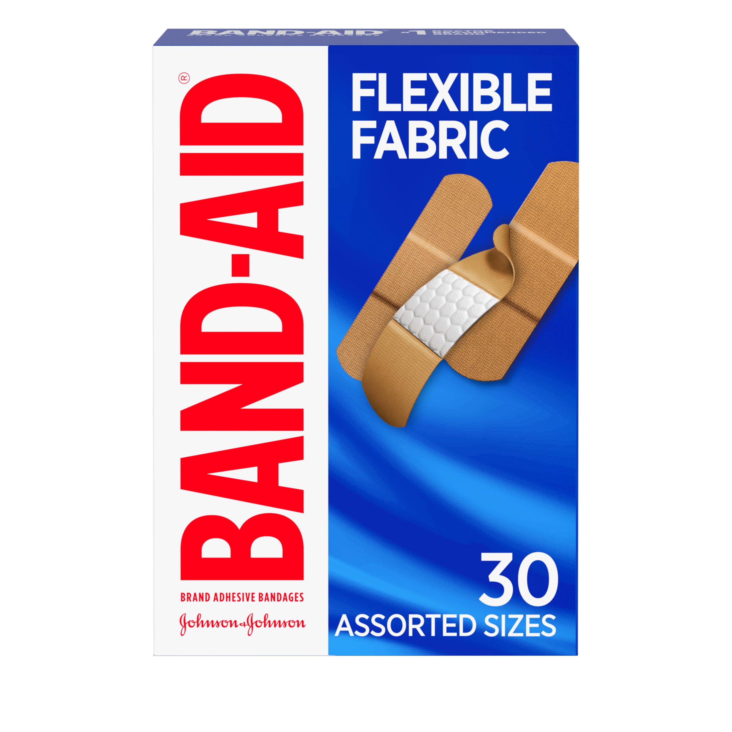 Algopix Similar Product 5 - BANDAID Brand Flexible Fabric Adhesive