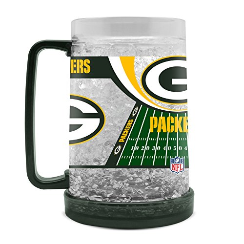 Algopix Similar Product 14 - NFL Green Bay Packers 16oz Crystal