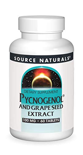 Algopix Similar Product 7 - Source Naturals Pycnogenol  Grape Seed