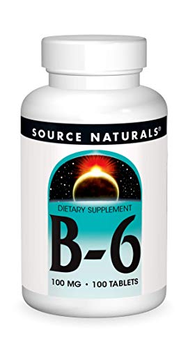 Algopix Similar Product 15 - Source Naturals Vitamin B6 100mg