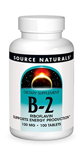Algopix Similar Product 19 - Source Naturals Vitamin B2 Riboflavin