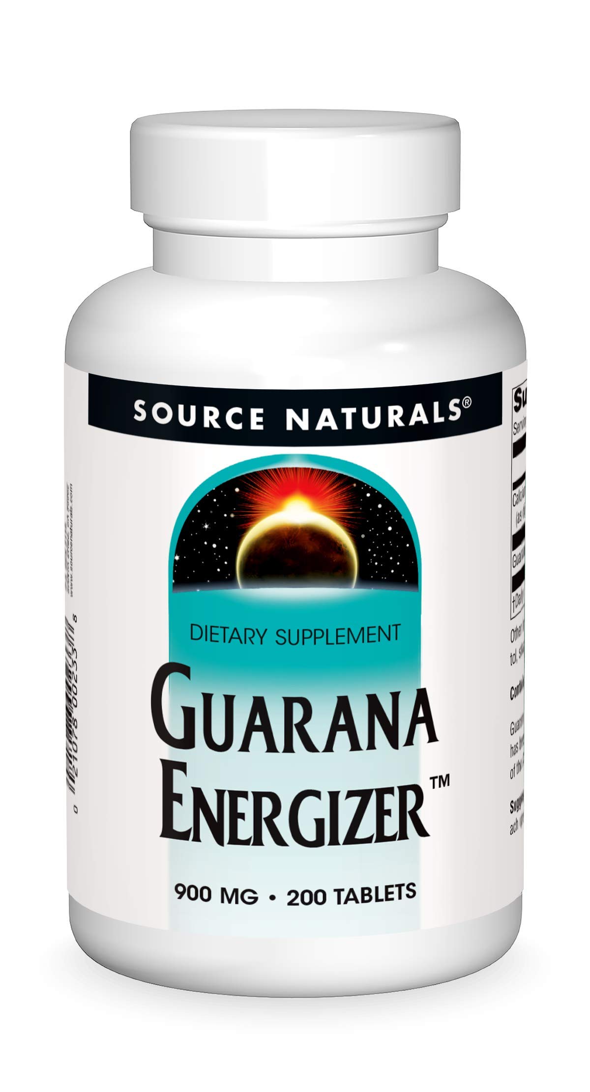 Algopix Similar Product 17 - Source Naturals Guarana Energizer 900