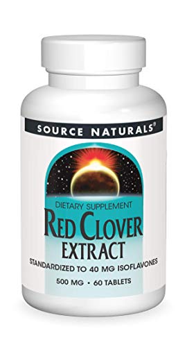 Algopix Similar Product 19 - SOURCE NATURALS Red Clover Extract 500