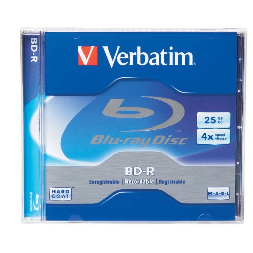 Algopix Similar Product 16 - Verbatim 96434 25 GB 4x Bluray