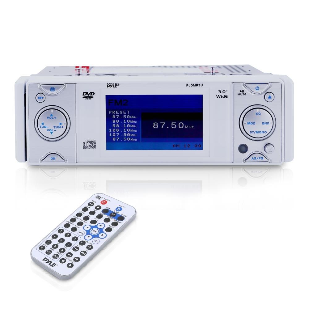 Algopix Similar Product 12 - PYLE PLDMR3U InDash Marine CDDVD