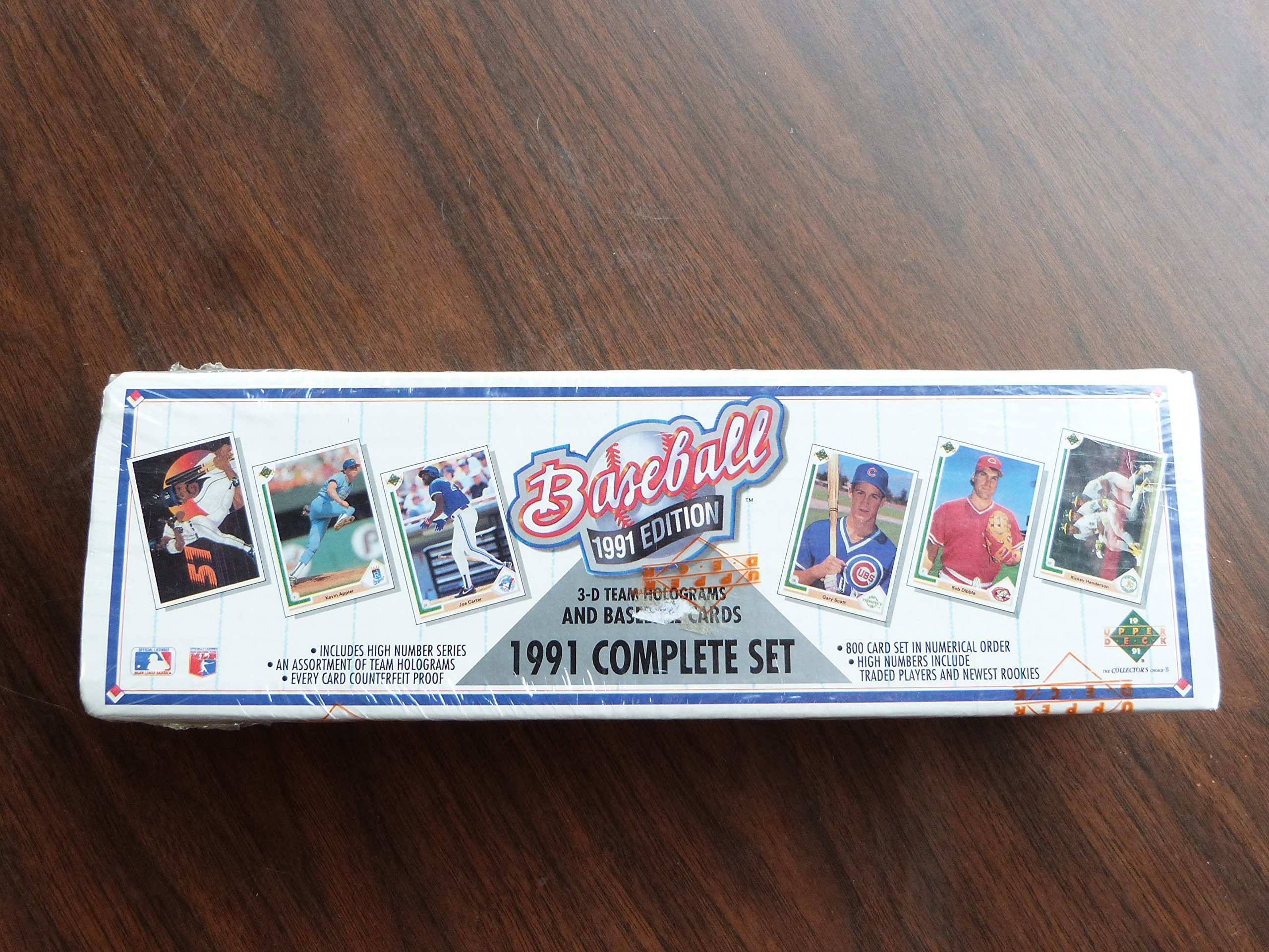 Algopix Similar Product 17 - 1991 Upper Deck MLB Baseball Cards