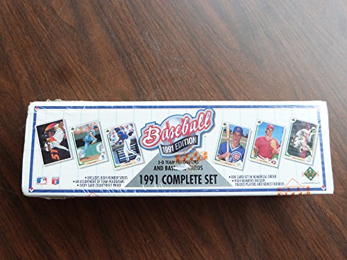 Algopix Similar Product 16 - 1991 Upper Deck MLB Baseball Cards
