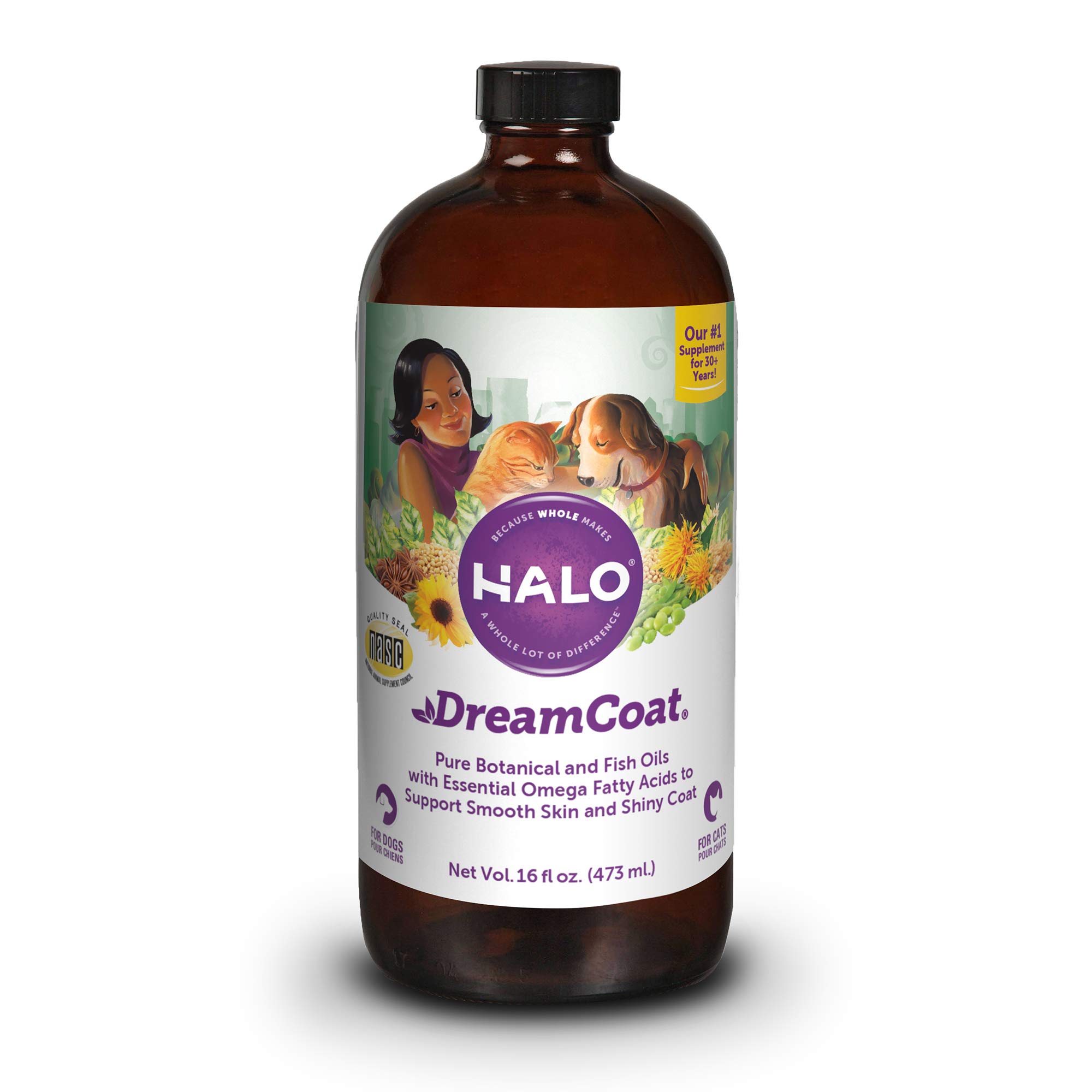 Algopix Similar Product 3 - Halo Dream Coat Natural Omega Fatty