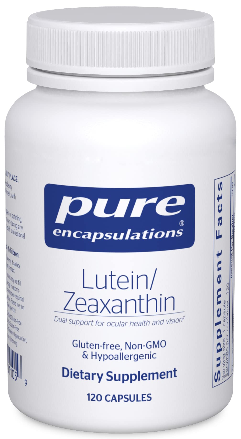 Algopix Similar Product 17 - Pure Encapsulations Lutein  Zeaxanthin