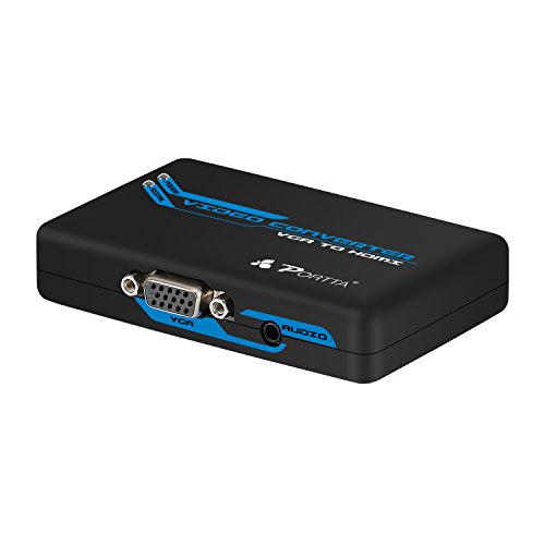 Algopix Similar Product 17 - Portta VGA  Stereo Audio LR to HDMI