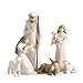 Algopix Similar Product 7 - Willow Tree 6Piece Nativity Set