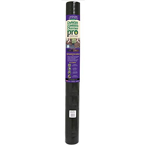 Algopix Similar Product 15 - Dewitt Black 4Foot by 100Foot 3oz