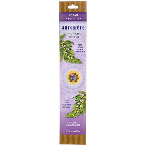 Algopix Similar Product 18 - Auromere Ayurvedic Incense Loban 10