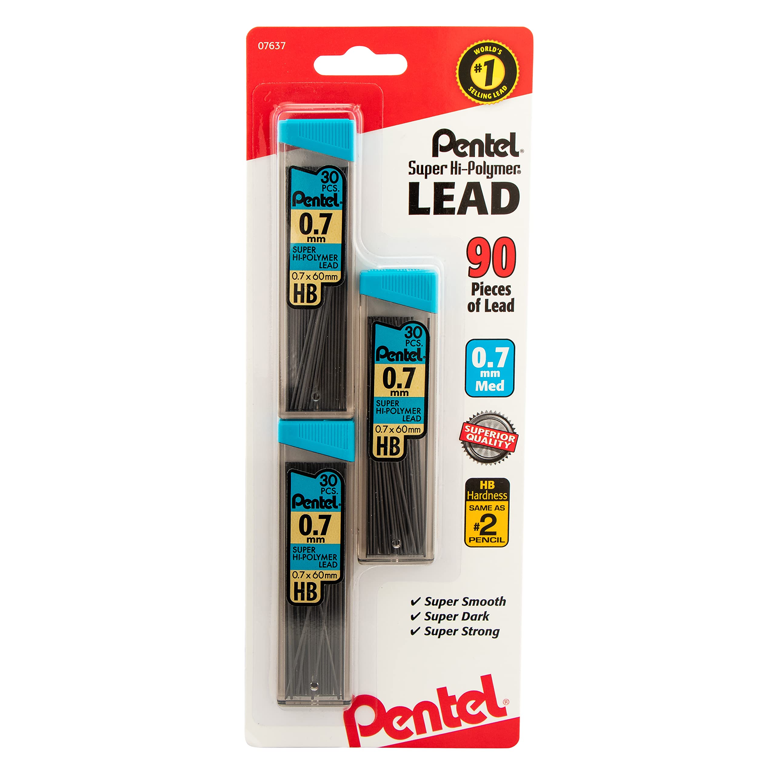 Algopix Similar Product 2 - Pentel Super HiPolymer Leads 07