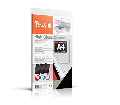 Algopix Similar Product 20 - Peach PB10017 A4 High Gloss Cover