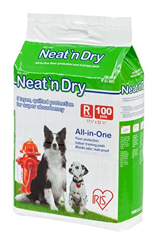 Algopix Similar Product 14 - IRIS USA Neat n' Dry Pet Training Pads