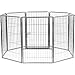 Algopix Similar Product 10 - Precision Pet Courtyard Kennel Silver