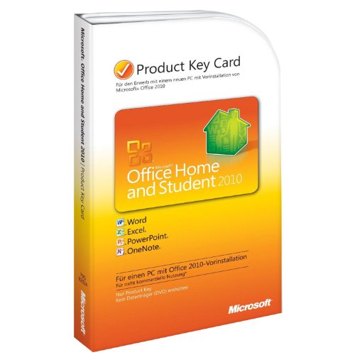 Algopix Similar Product 6 - Microsoft Office Home and Student 2010