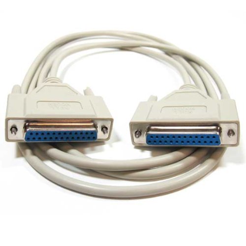 Algopix Similar Product 14 - SF Cable, 6ft DB25 F/F Null Modem Cable