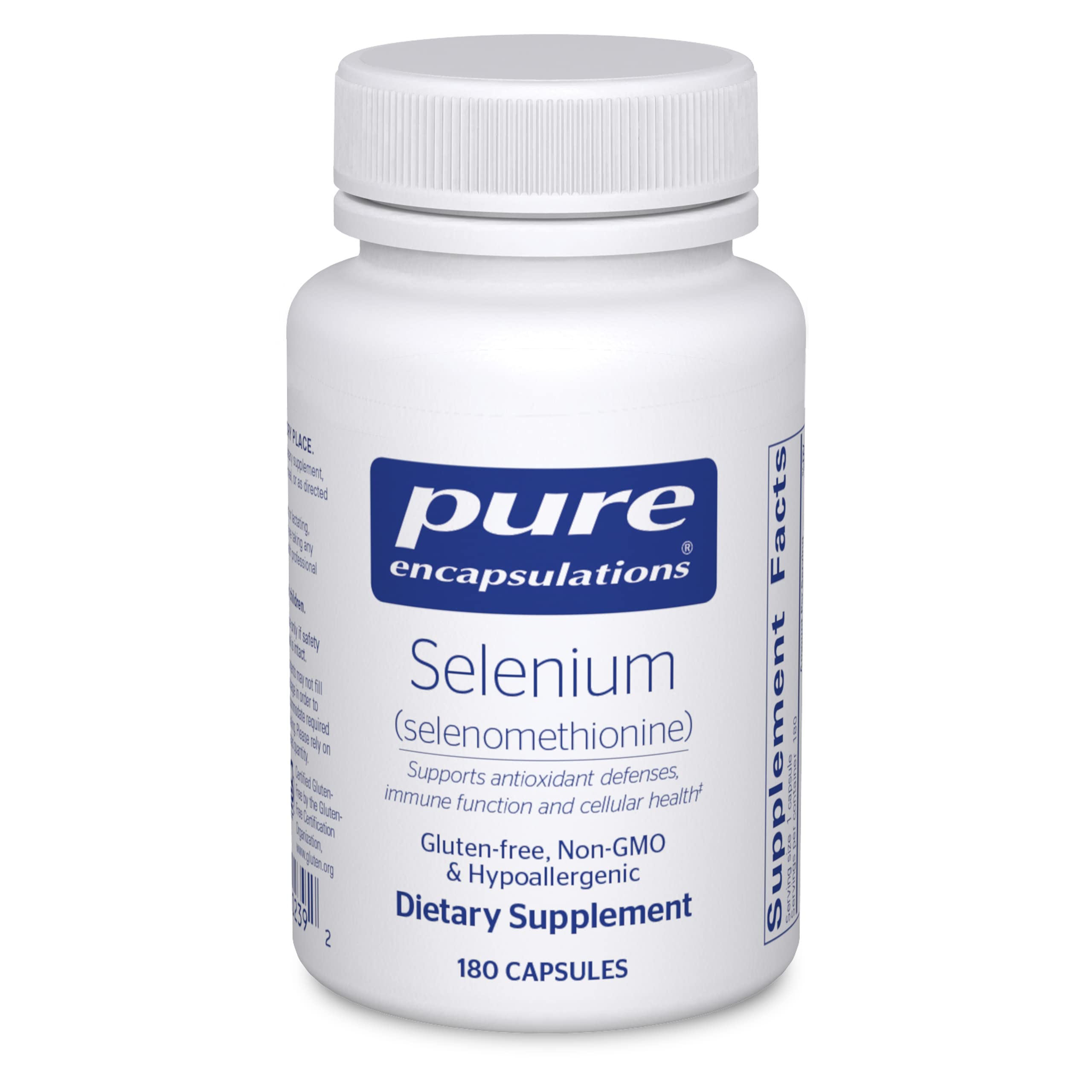 Algopix Similar Product 4 - Pure Encapsulations Selenium 200 mcg