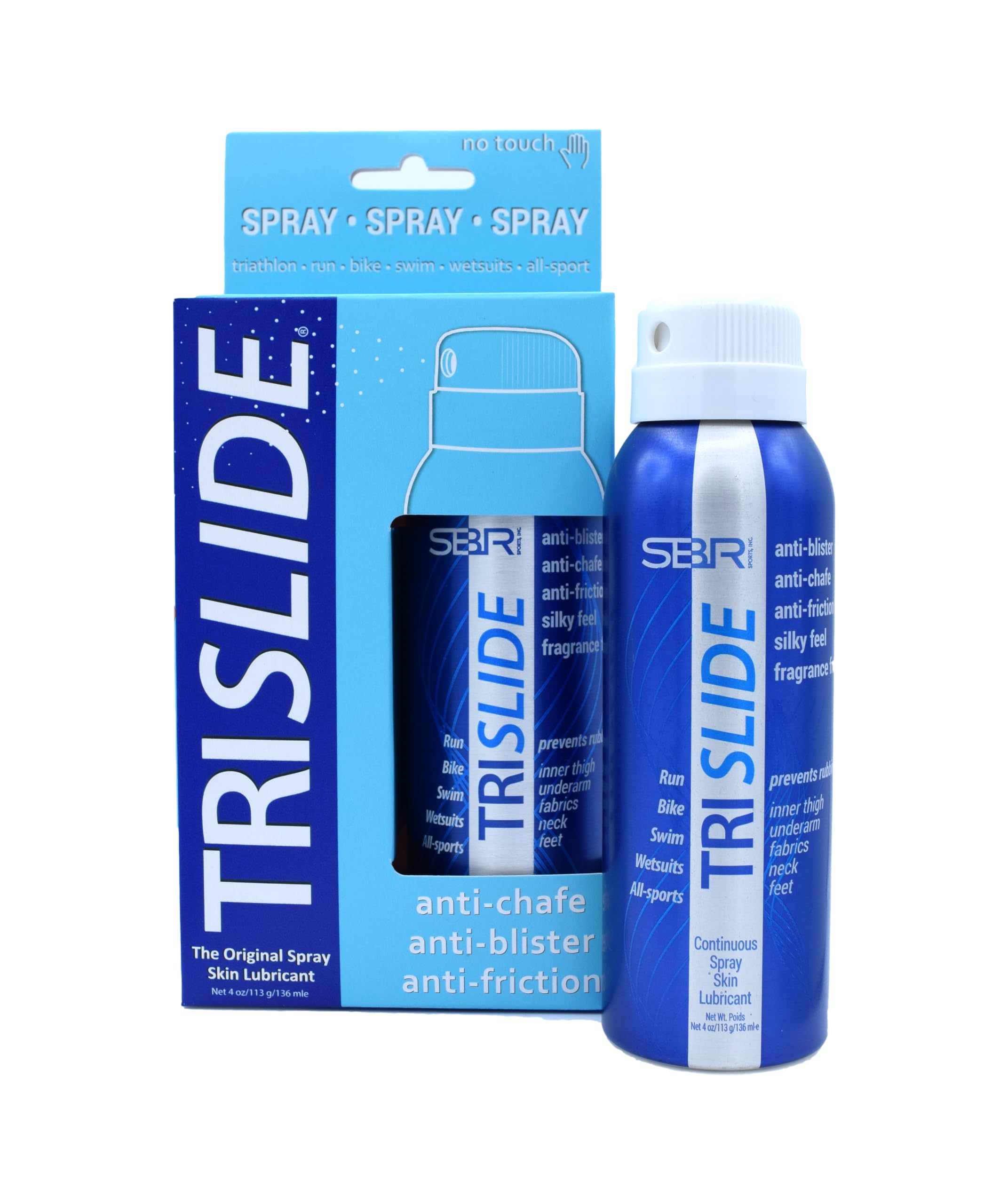 Algopix Similar Product 20 - TRISLIDE AntiChafe Continuous Spray