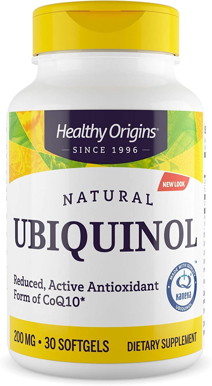 Algopix Similar Product 12 - Healthy Origins Ubiquinol Active Form