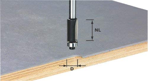 Algopix Similar Product 17 - Festool 491027 Edge Trim Bit with b HW