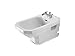 Algopix Similar Product 8 - Duravit 02661000001 Wallmounted bidet