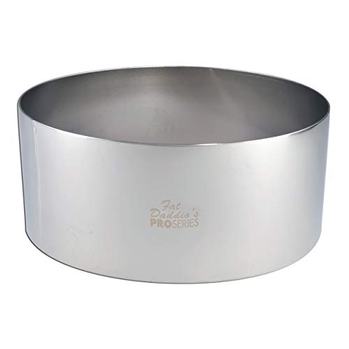 Algopix Similar Product 19 - Fat Daddios Stainless Steel Round Cake