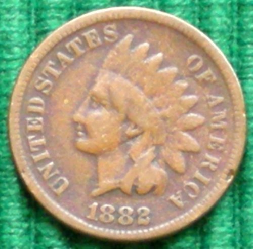 Algopix Similar Product 3 - 1882 Indian Head Cent