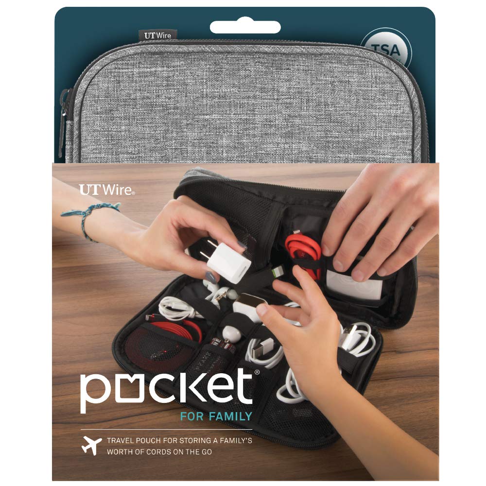 Algopix Similar Product 13 - UT Wire Pocket for Family Travel