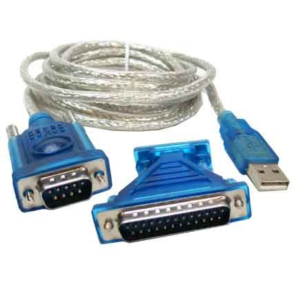 Algopix Similar Product 7 - SF Cable USB to DB9 and DB25 Serial