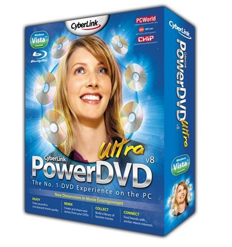 Algopix Similar Product 19 - PowerDVD 8 Ultra [OLD VERSION]