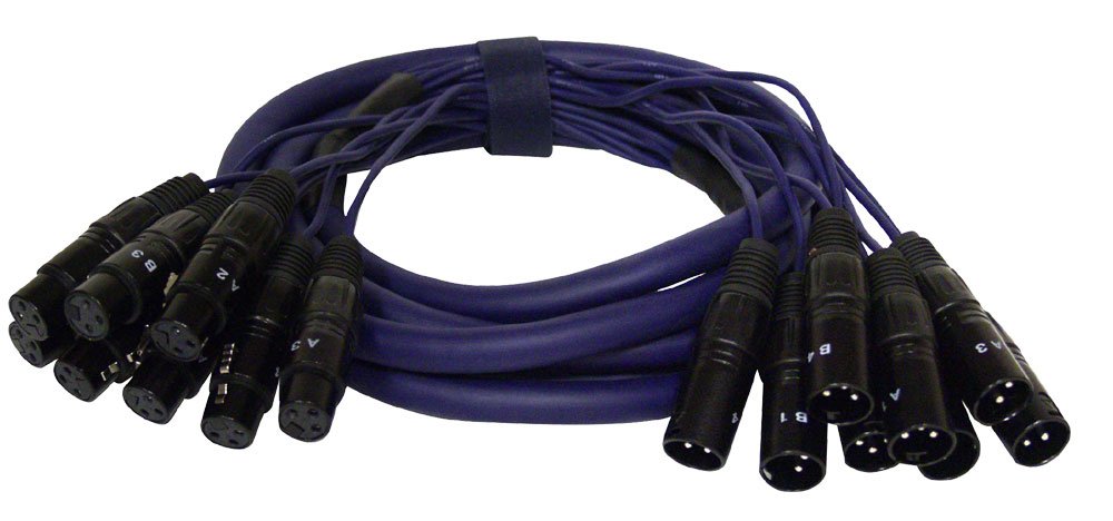 Algopix Similar Product 8 - Pyle 8Channel XLR Snake Cable 10 