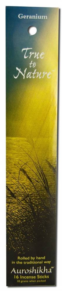 Algopix Similar Product 11 - Auroshikha Incense, Geranium, 10 Gram