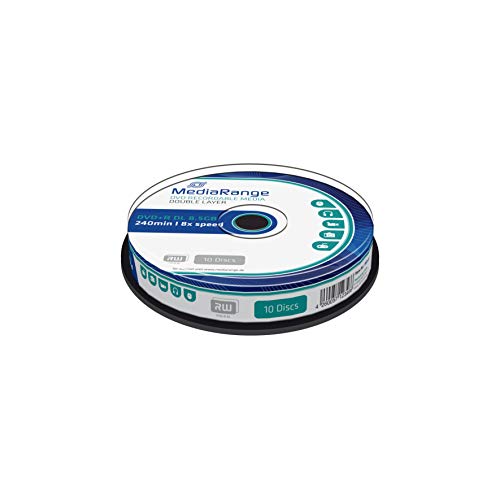 Algopix Similar Product 17 - MEDIARANGE 10 x DVDR DL  85 GB 240
