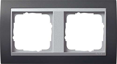 Algopix Similar Product 7 - Gira 021281 Abdeckrahmen 2fach fr