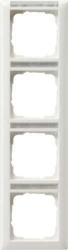 Algopix Similar Product 5 - GIRA 111403 Abdeckrahmen 4fach BSF