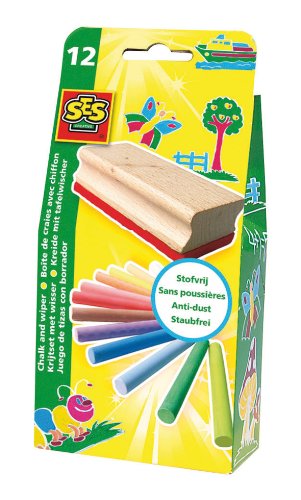 Algopix Similar Product 3 - SES Creative Childrens Chalk and