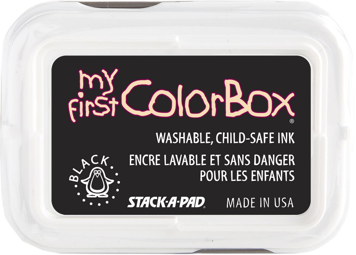 Algopix Similar Product 17 - My First ColorBox Inkpads, Black